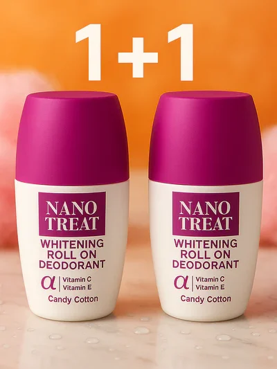 Whitening Deodorant Roll On Candy Cotton Nano-treat