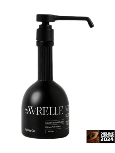 STRONG HOLD FLAXSEED HAIR STYLING GEL AVRELLE