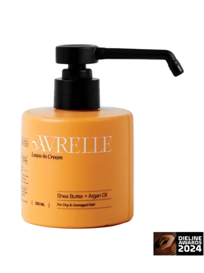 SHEA BUTTER + ARGAN OIL MOISTURIZING LEAVE-IN FOR DRY AND DAMAGED HAIR AVRELLE