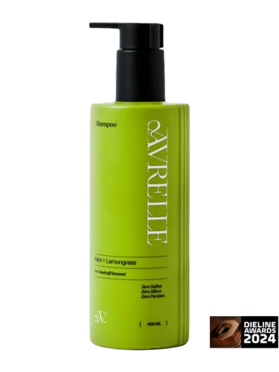 MINT + LEMONGRASS ANTIDANDRUFF SHAMPOO FOR NORMAL TO OILY HAIR